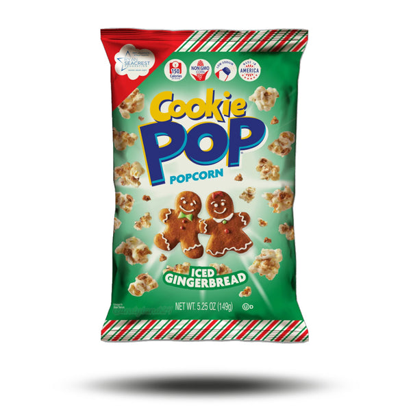 Cookie Pop Popcorn Iced Gingerbread (149g)