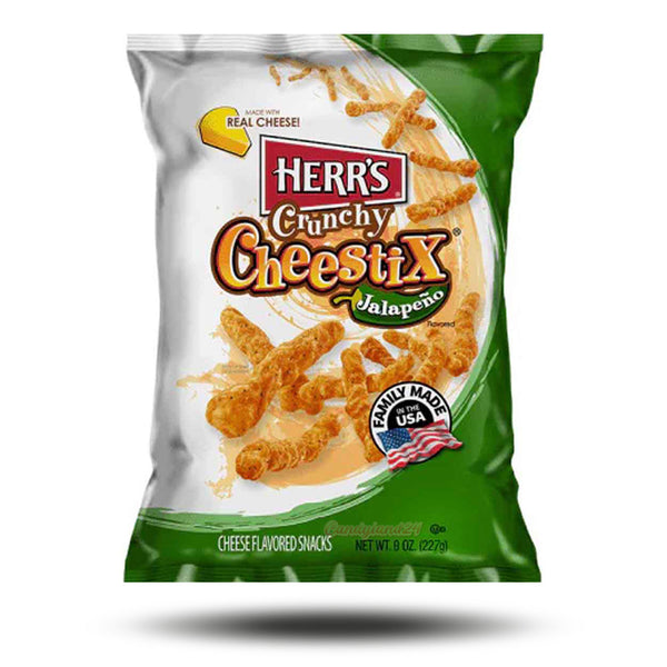 Herr's Crunchy Cheestix Jalapeno (227g)