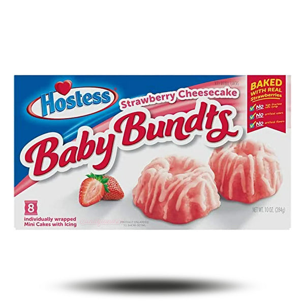 Hostess Baby Bundts Strawberry Cheesecake (284g)