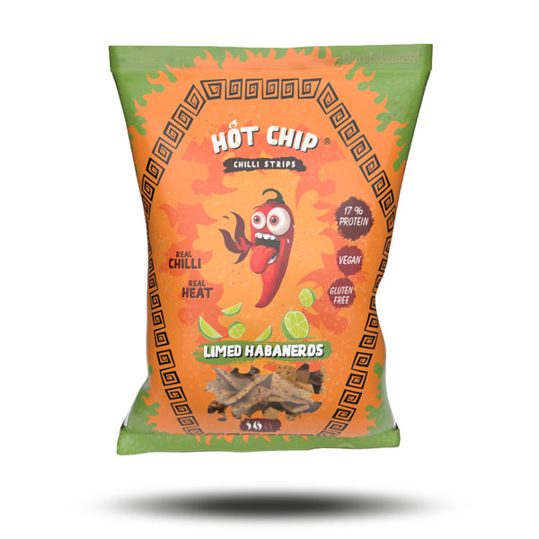 Hot Chip Chili Strips Limed Habaneros (80g)