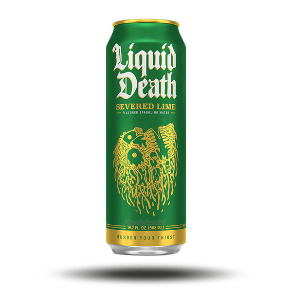 Liquid Death Sparkling Water Severed Lime (500ml)