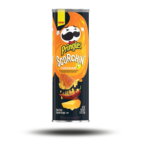 Pringles Scorchin Cheddar (158g)