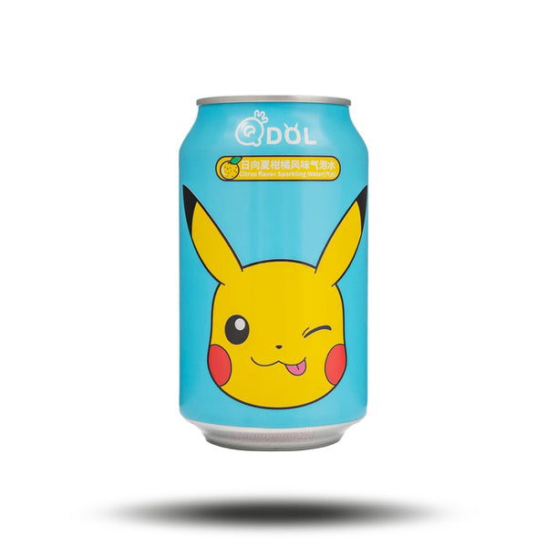 Qdol Pokemon Pikachu Sparkling Citrus (330ml)