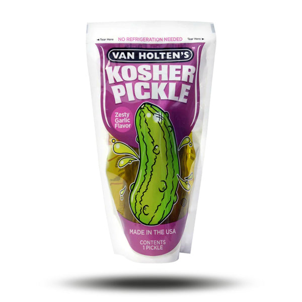 Van Holtens Kosher Garlic Pickle (140g)