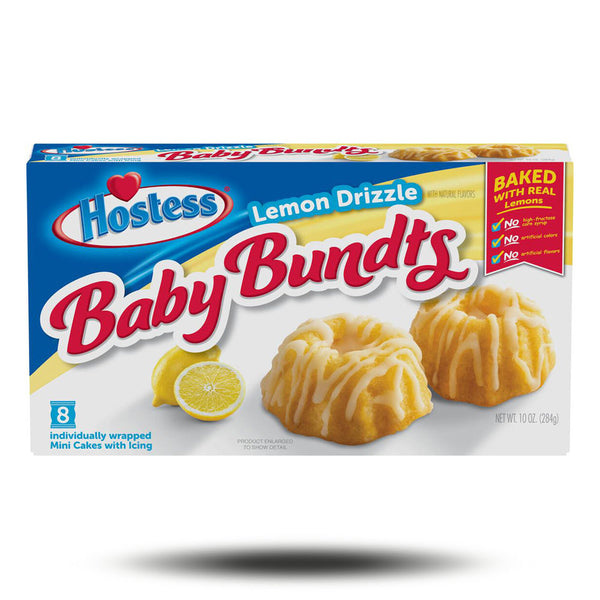 Hostess Baby Bundts Lemon Drizzle (283g)
