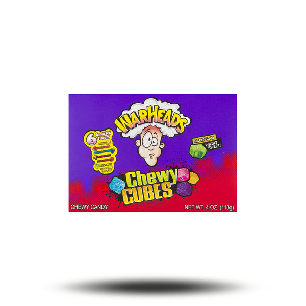 Warheads Sour Chewy Cubes (113g)