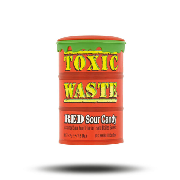 Toxic Waste Red Sour Candy (42g)